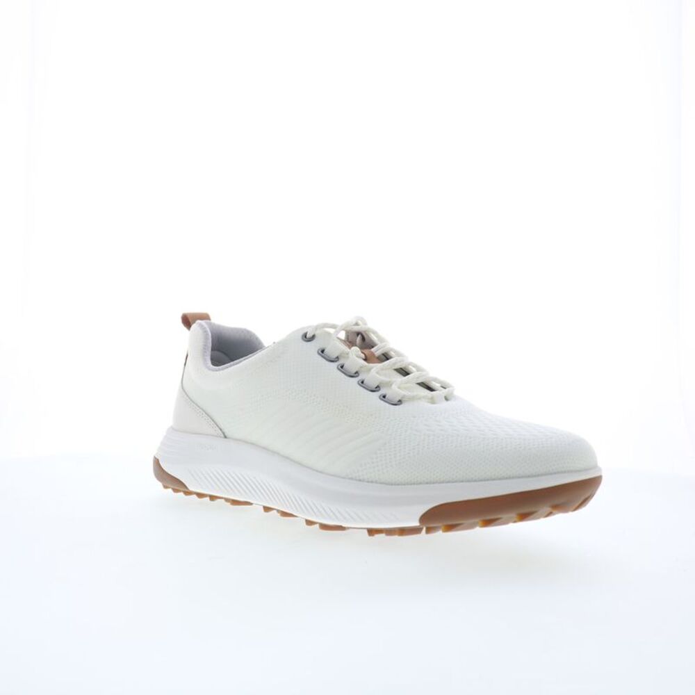 Johnston & Murphy Mens 25-9668 White Shoes (NWT) - Picture 2 of 7